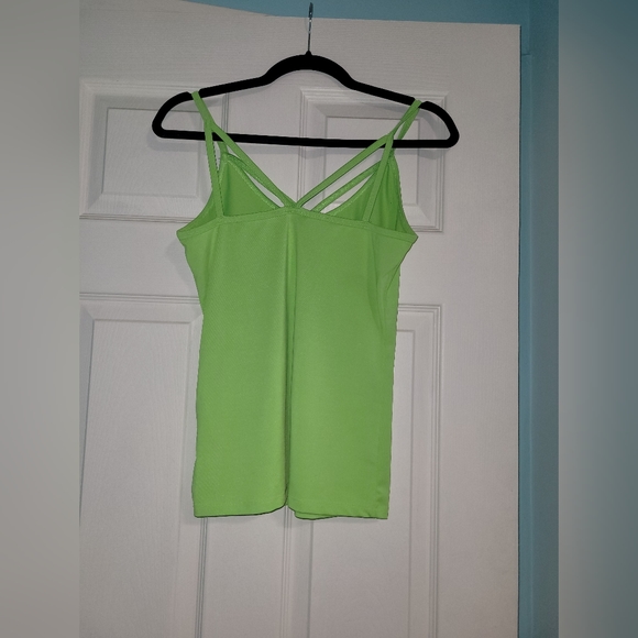 Neon green tank top - Picture 2 of 2